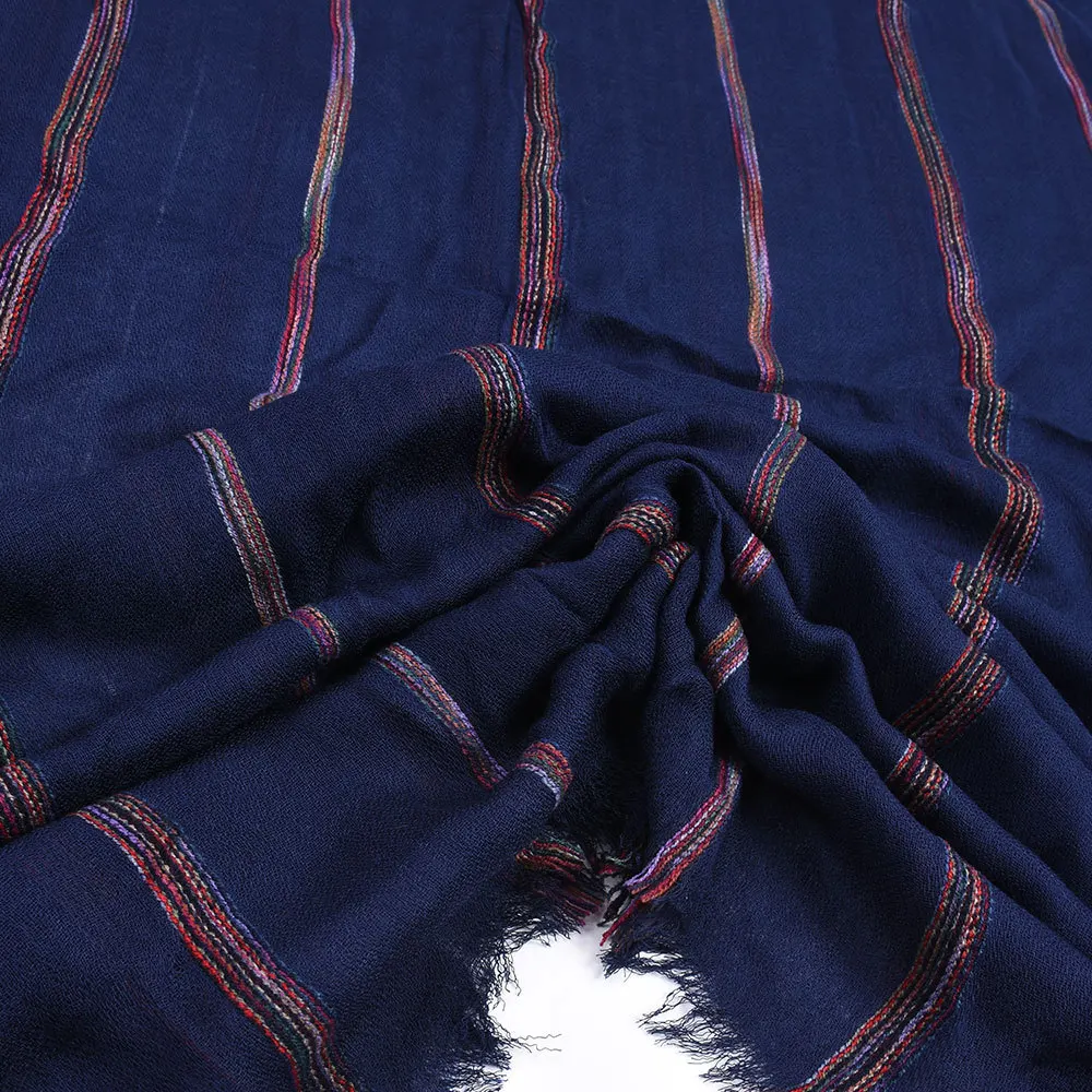 Cotton Linen Fashion Striped Men Scarf Autumn Winter Warm Scarves Short Tassel Bufanda Male Accessories Pashmina Shawl