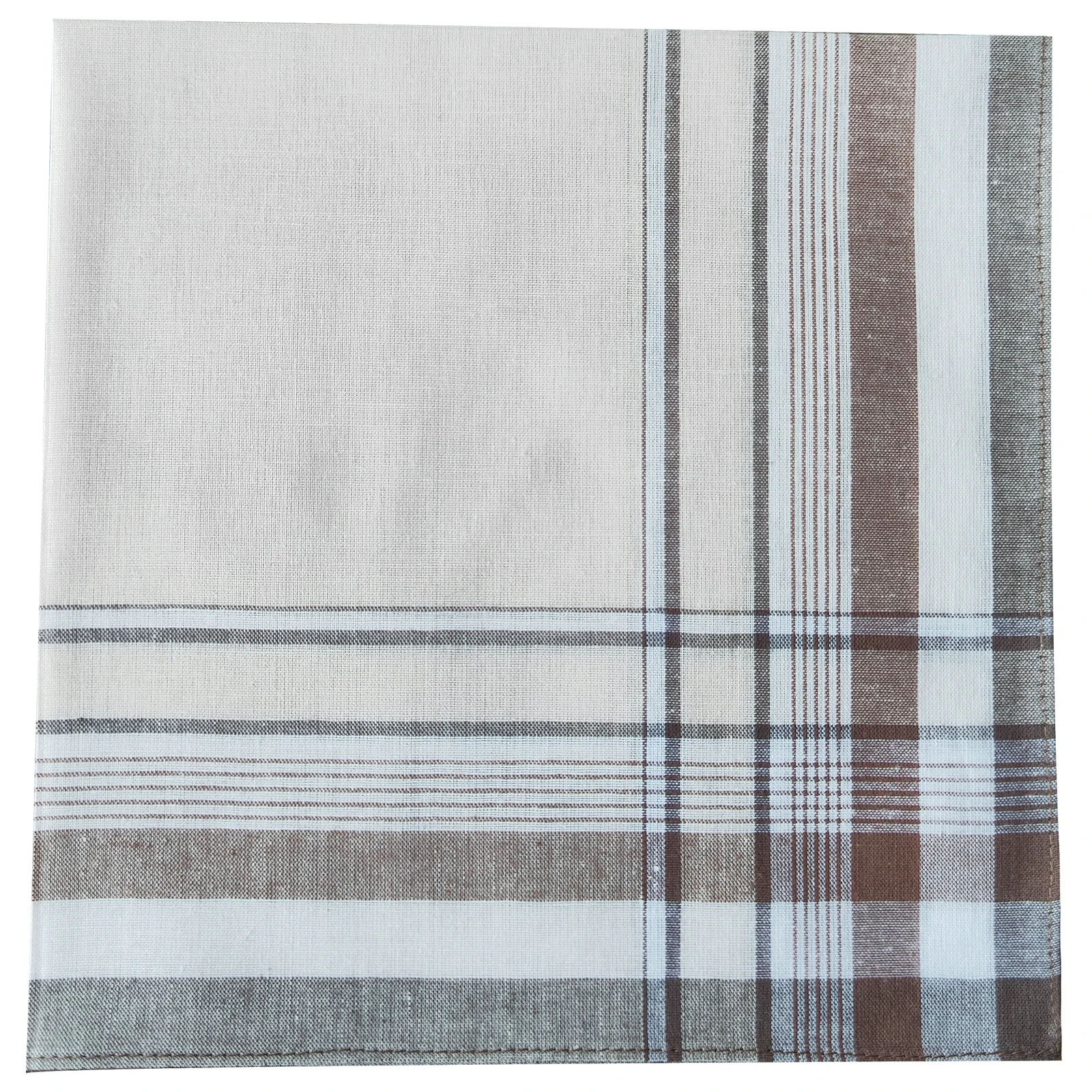 38cm Vintage Satin Cotton Handkerchief, Classic and Soft, Sweat Wicking Home Decoration, Gift for Elders, 9PCS, Thin Version