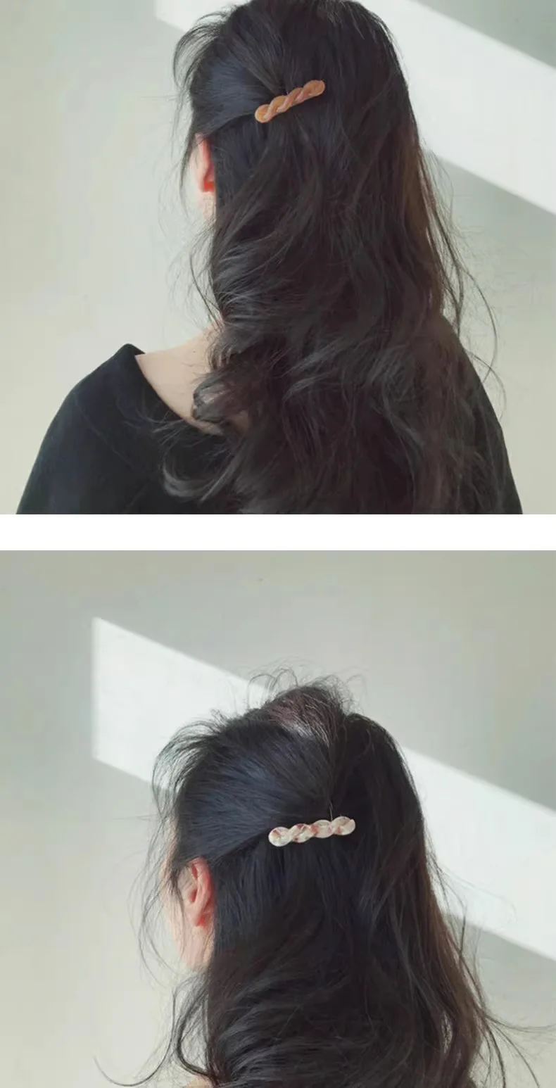 Twisted Hair Comb New Fashion HairClip Side Hair Elegant Hairpin Comb Headside Girl Hair Accessoires Pinzas Para El Cabello