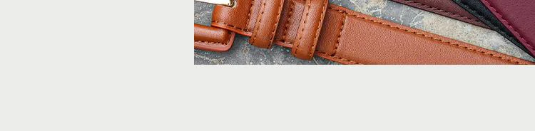 Fashion Women's Leather Belt Luxury Skinny Thin Designer Belts Women's Vintage Buckle Waistband Versatile Decor Coat Dress Jeans