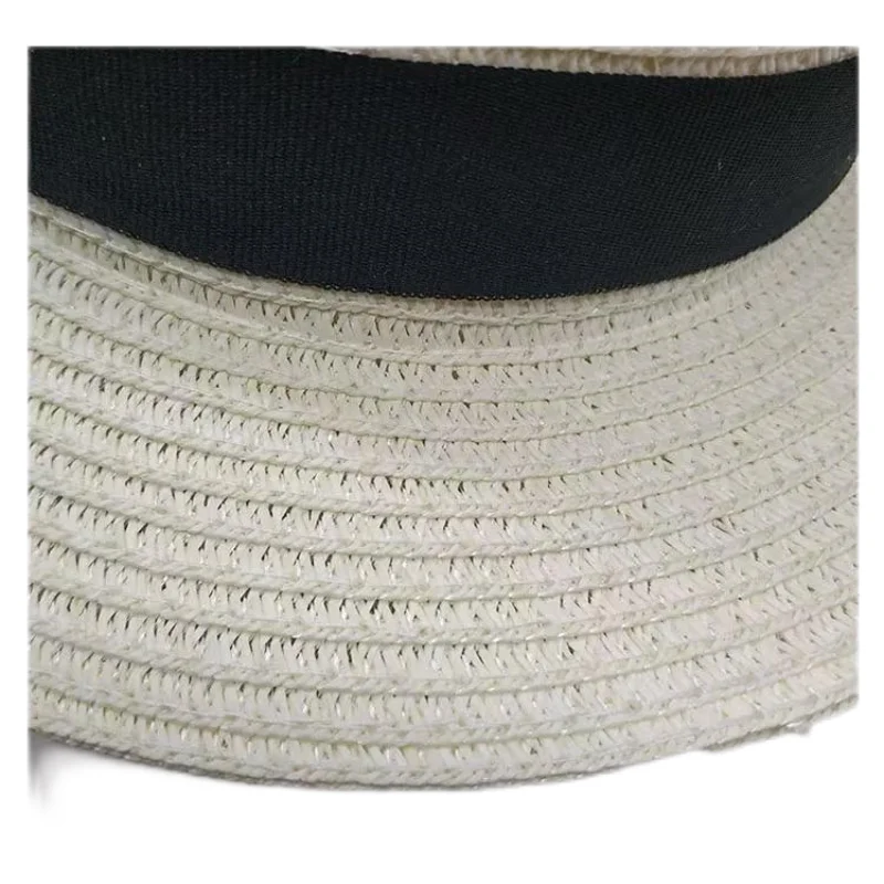 Korean Summer Men's and Women's Top Hats Straw Hats Sunshade Sunscreen Hats Beach Vacation Travel Hat
