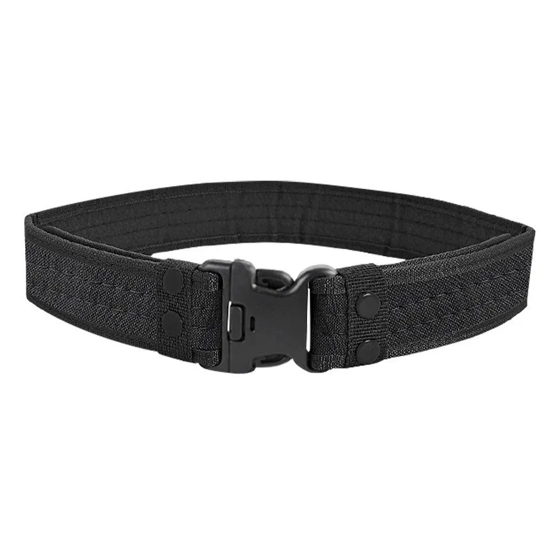 New Style Men's Outdoor Camouflage Tactical Belt - Durable Nylon Wide Waist Belt for Mountaineering, Hiking, Work & Casual Wear
