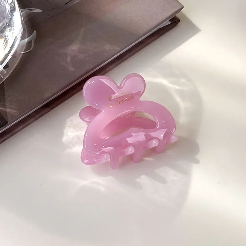 1Pc Mini Acetate Hair Clip for Women Girls Hair Claw Chic Barrettes Crab Hairpin Styling Claw Clip Hairs Accessories New Fashion