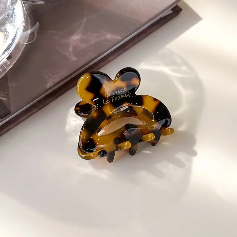 1Pc Mini Acetate Hair Clip for Women Girls Hair Claw Chic Barrettes Crab Hairpin Styling Claw Clip Hairs Accessories New Fashion