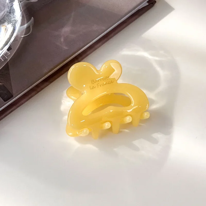 1Pc Mini Acetate Hair Clip for Women Girls Hair Claw Chic Barrettes Crab Hairpin Styling Claw Clip Hairs Accessories New Fashion