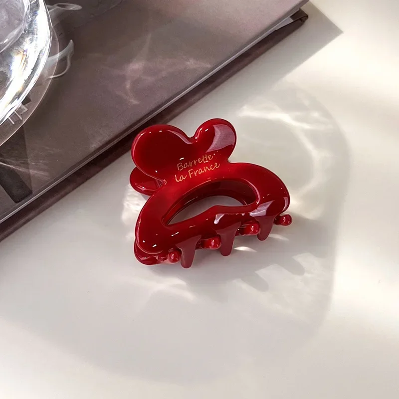 1Pc Mini Acetate Hair Clip for Women Girls Hair Claw Chic Barrettes Crab Hairpin Styling Claw Clip Hairs Accessories New Fashion