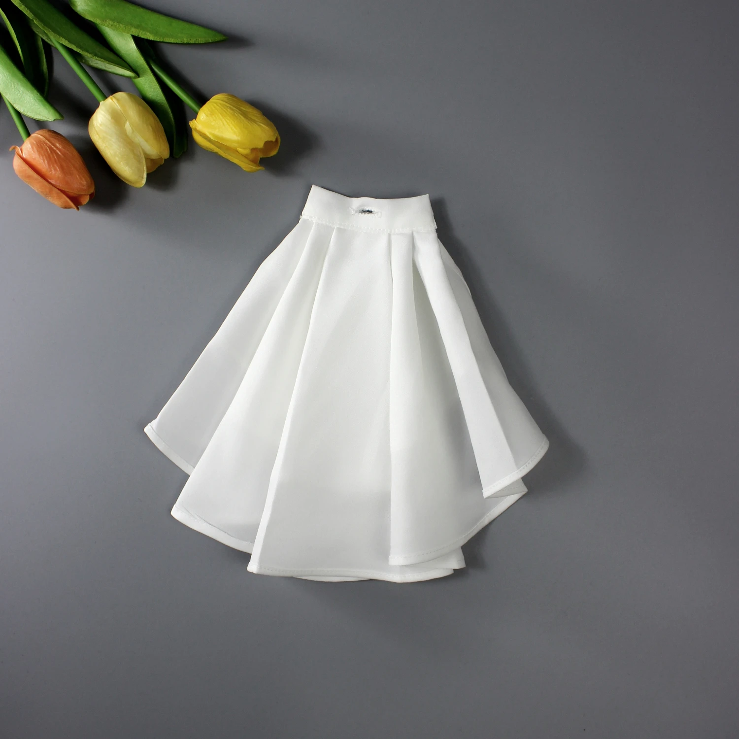 1 Piece White Renaissance Detachable Ruff Collar