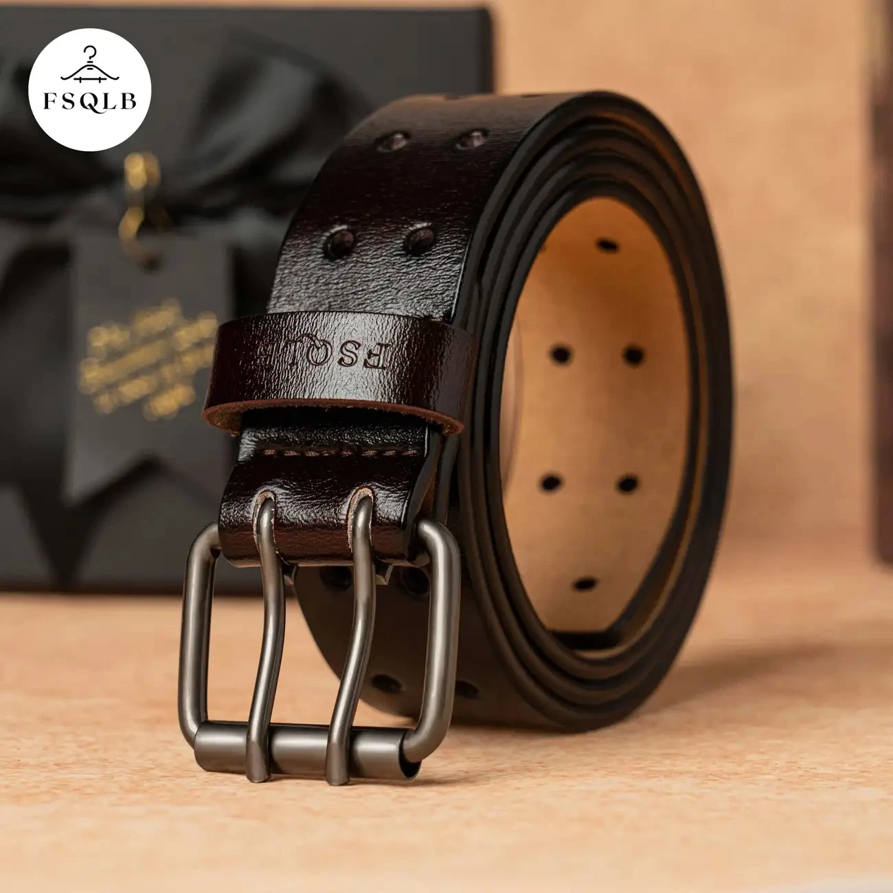 Men Belt Vintage Needle Buckle High-Quality Luxury Brand Fashionable Belt Men's Jeans Versatile Cowhide Men's Belt