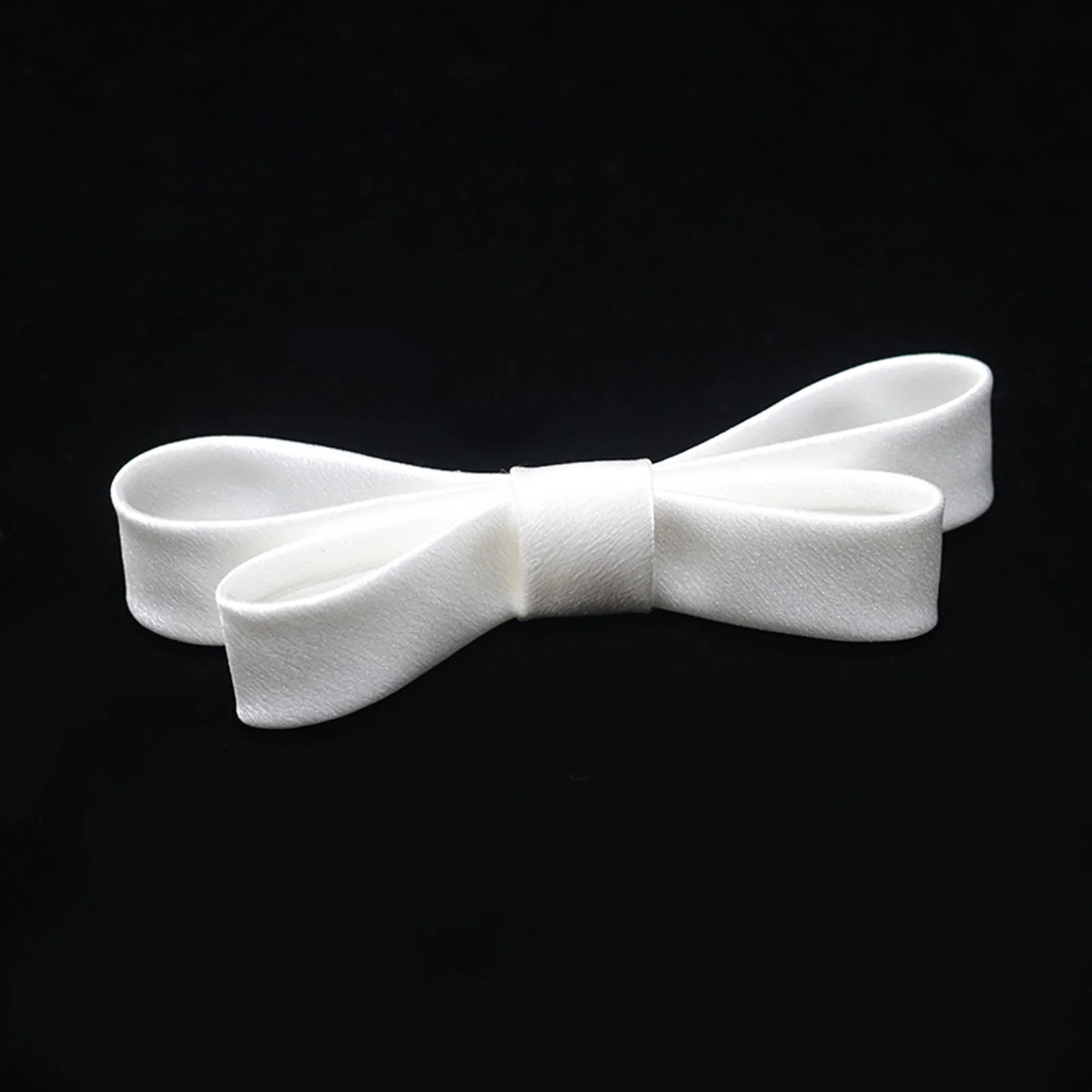 1pcs Sweet Hairpin Satin Ballet Ribbon White Style Hairpin Side Clip Korean Girl Grab Female Headdress Hair Accessories