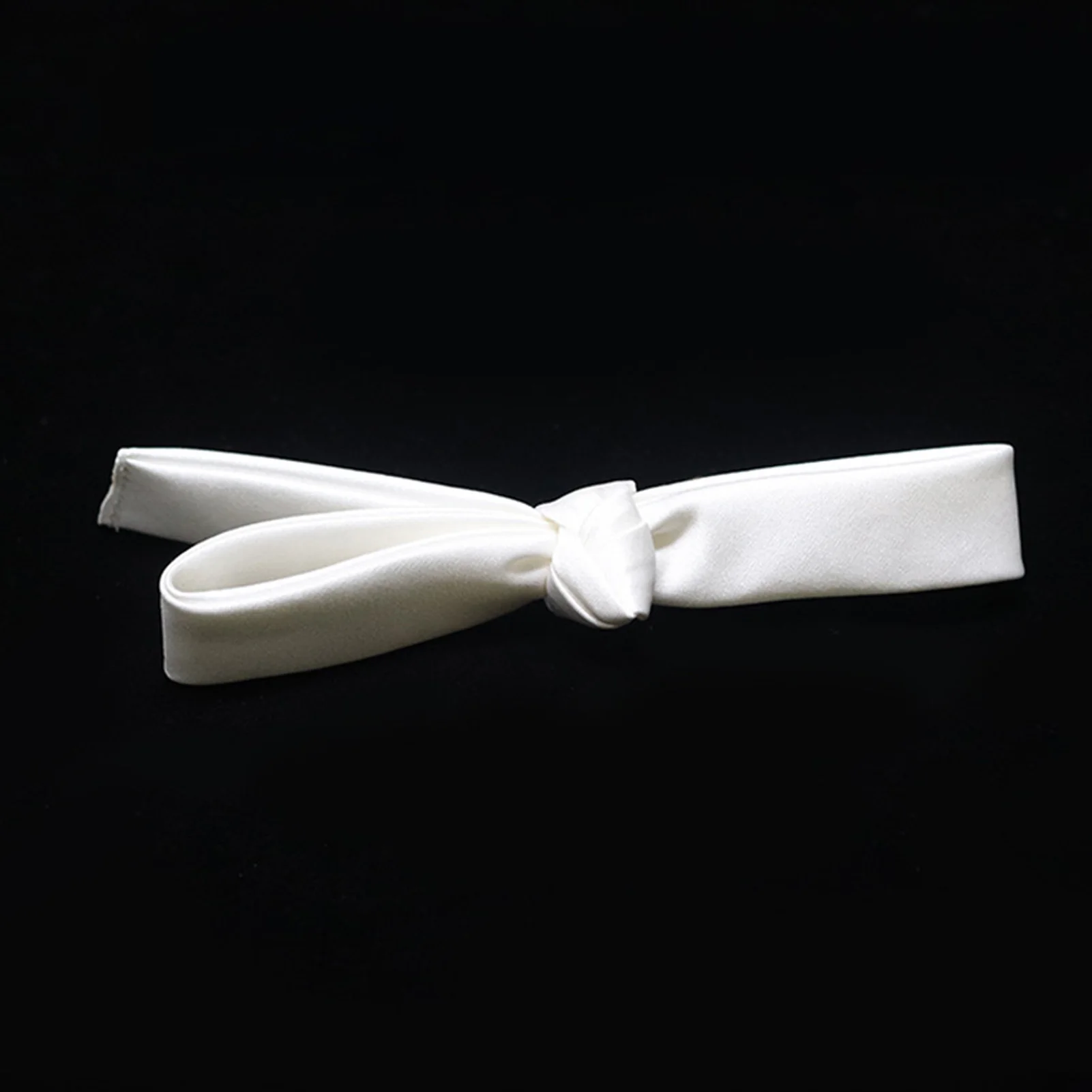1pcs Sweet Hairpin Satin Ballet Ribbon White Style Hairpin Side Clip Korean Girl Grab Female Headdress Hair Accessories
