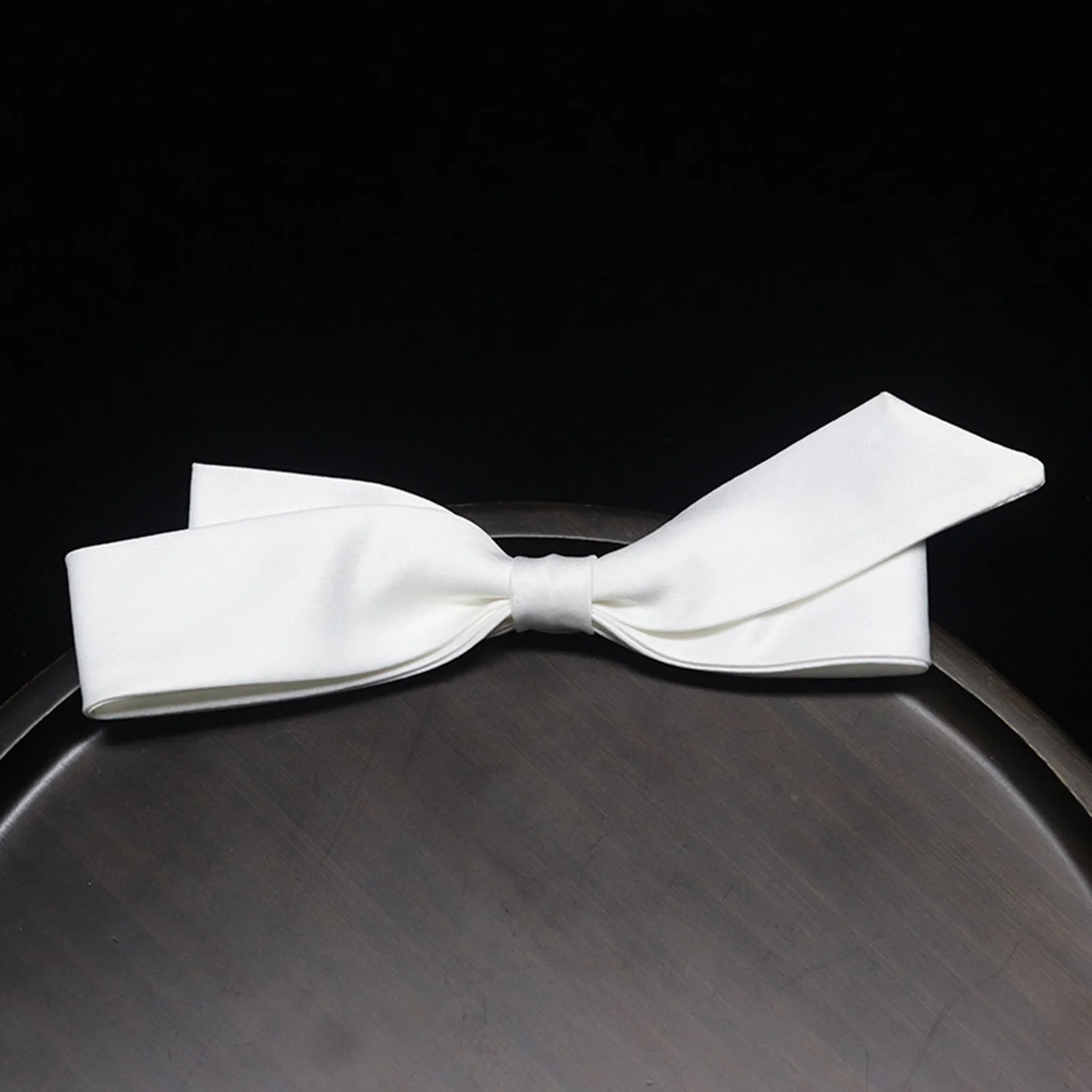 1pcs Sweet Hairpin Satin Ballet Ribbon White Style Hairpin Side Clip Korean Girl Grab Female Headdress Hair Accessories
