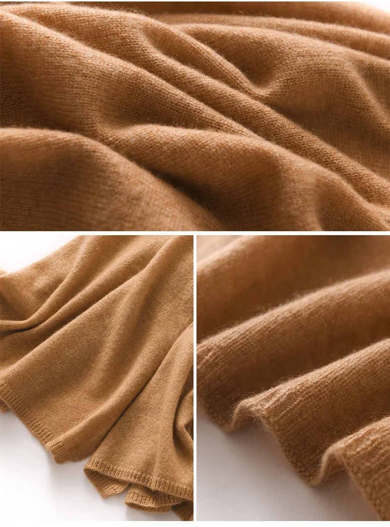 "Quality 100% Cashmere Scarf for Women & Men – Solid Color Warm Winter Knit Wrap, Soft Luxury Neck Warmer, Fashion Lightweight "