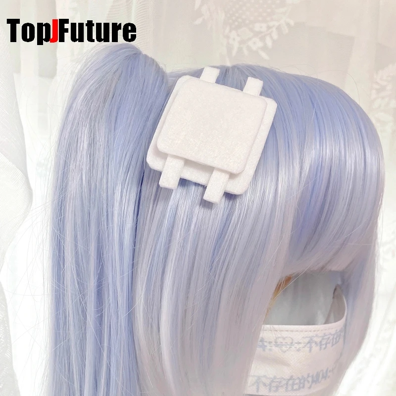 Y2K Girl Harajuku Gothic Lolita Sick Subculture Medical Series White Bandage Medical Band Aid Bunny Hair Clip Hairgrips Hairpin