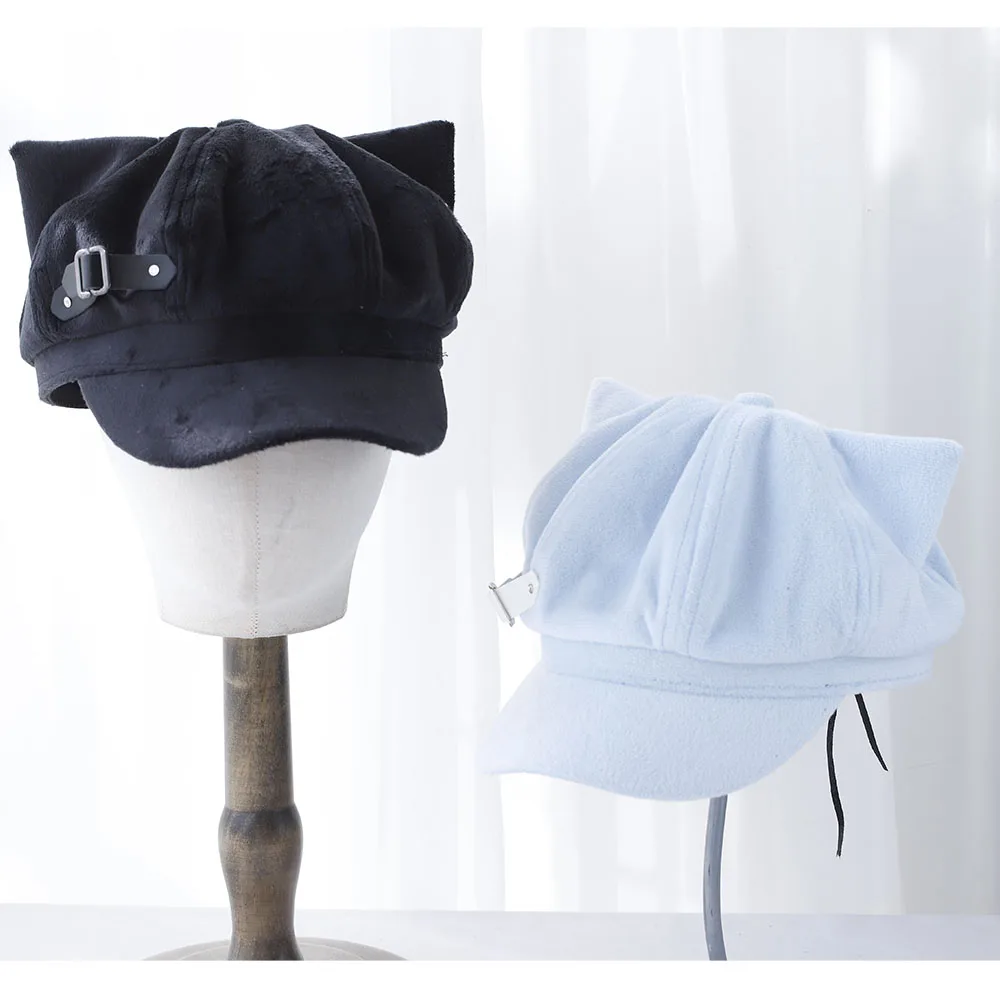 2025 new Y2K hats for girl new Hot Girl New Kitty Ears Cowboy Baseball Hat cute Hip Hop Cap Caps for women Baseball Cap