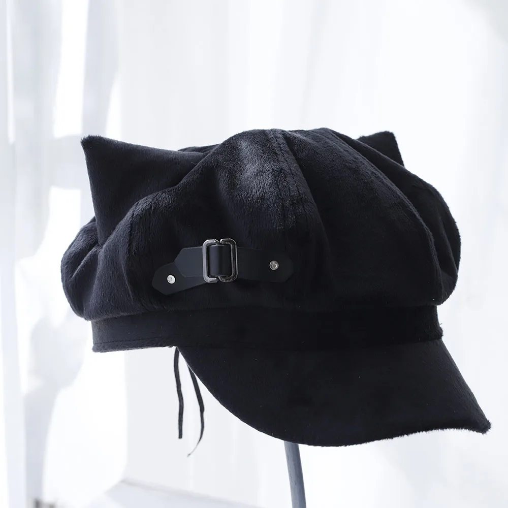 2025 new Y2K hats for girl new Hot Girl New Kitty Ears Cowboy Baseball Hat cute Hip Hop Cap Caps for women Baseball Cap