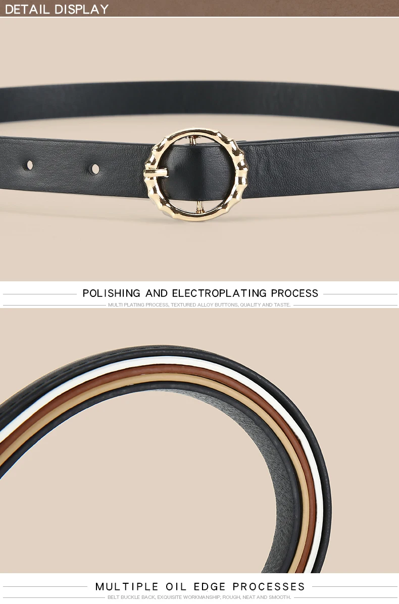 5pcs PU Leather Belts For Women Skinny Waist Belts With Metal Buckle Solid Color Simple Pin Buckle Thin Belt For Jeans Dresses