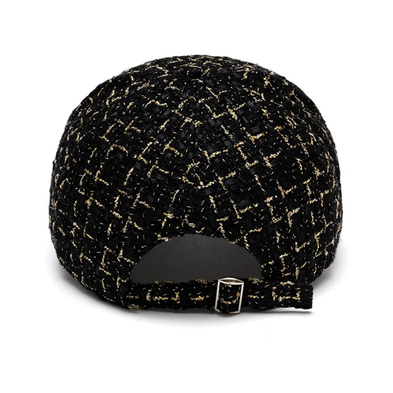 Plaid Baseball Cap - Lightweight, Adjustable, and Breathable for Autumn/Winter Outdoor Activities