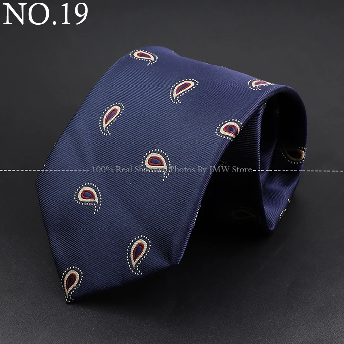 Fashion Woven 8 cm Striped Necktie Wedding Accessories Green Brown Tie Gravatas Man Dot Fit Group Party Office Neck Ties Gift