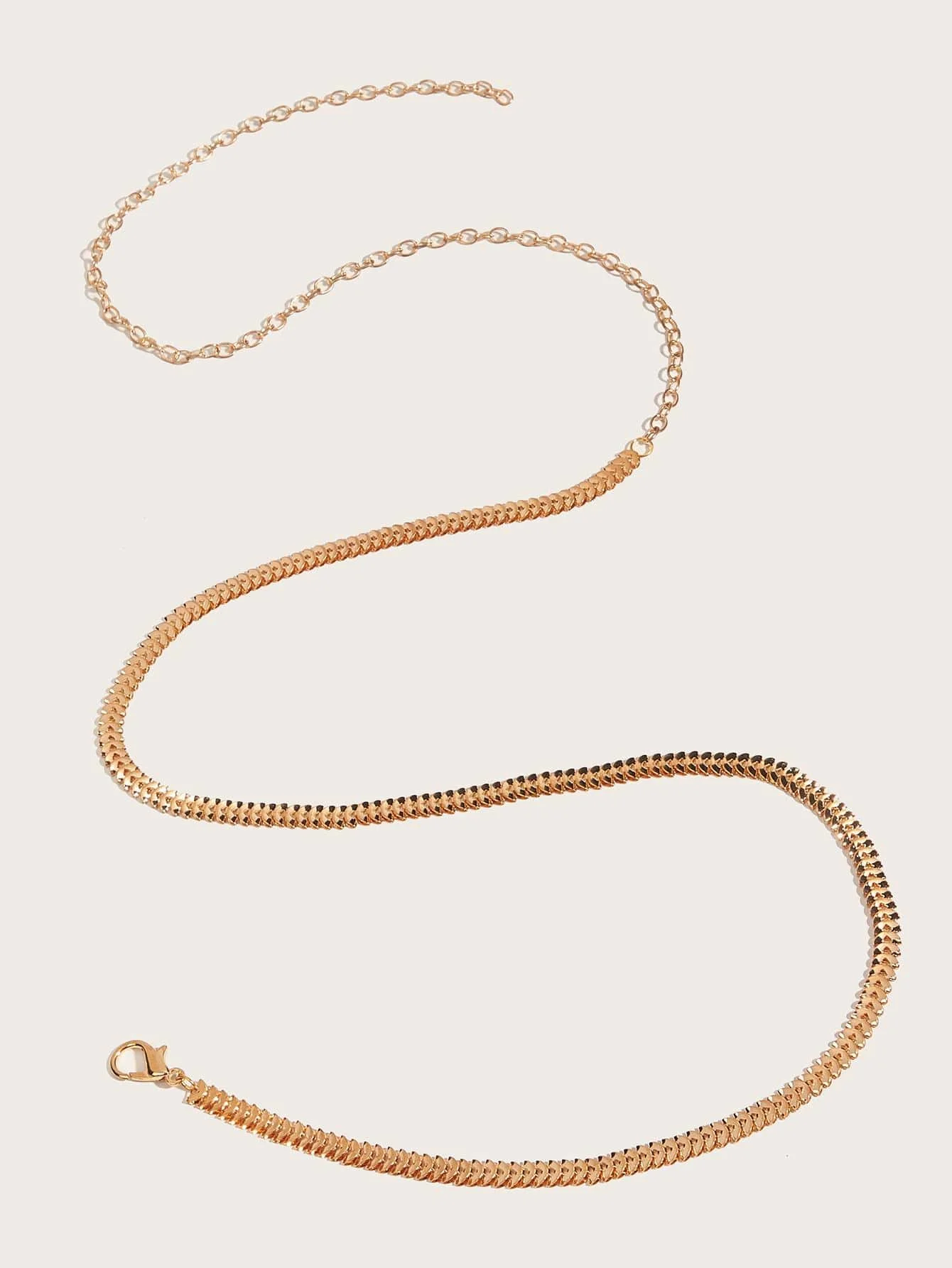 Ladies' Thin Chain Minimalist Style Chain Decorative Waist Chain Elegant and Sexy Style Dress Accessories Mother's Day Gift