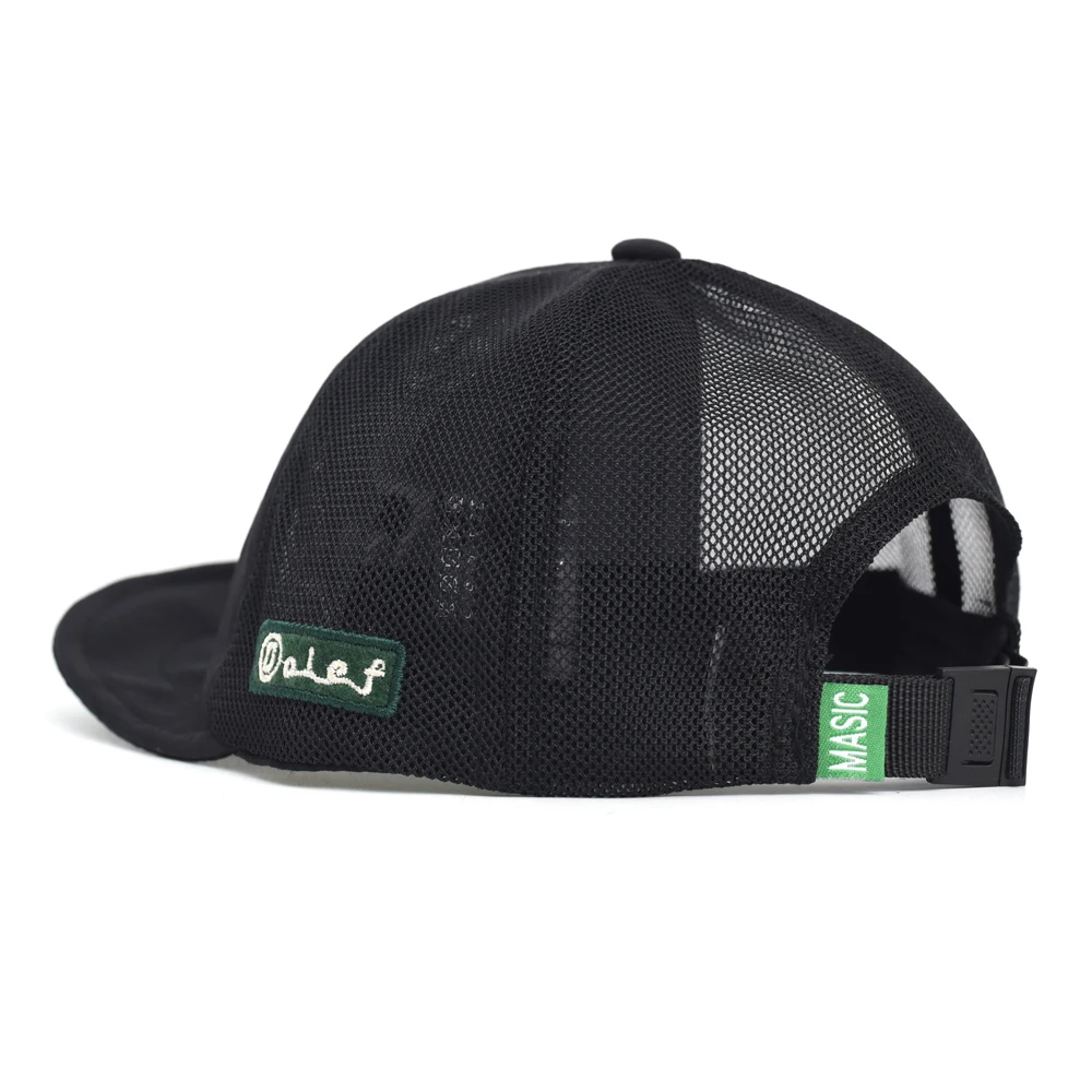 Big Size Summer Spring Short Brim Mesh Baseball Cap Men Women Breathable Dad Hat Adjustable Solid Trucker Style Low Profile Caps