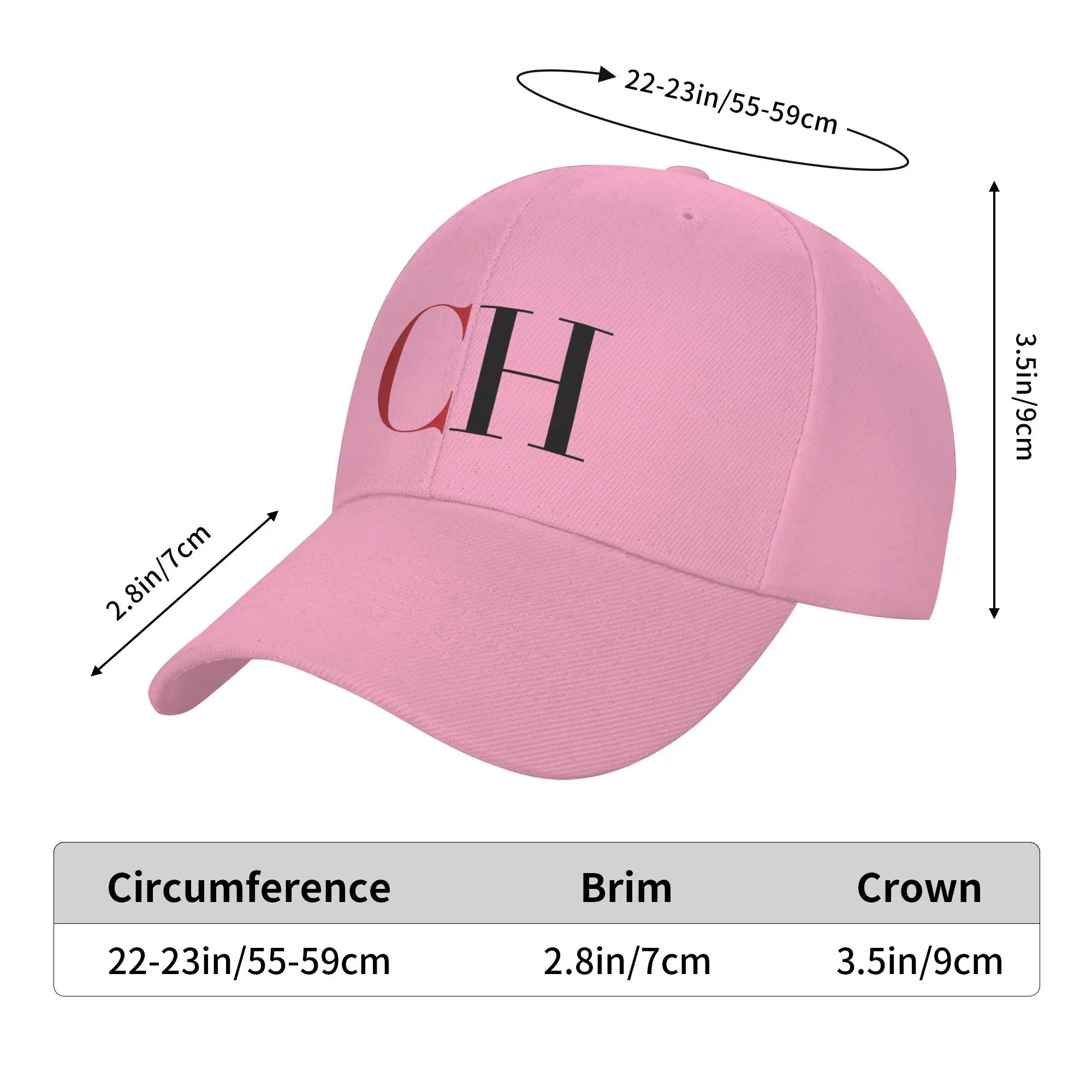 Custom Fashion Herreraes Baseball Cap Women Men Adjustable Adult CH Dad Hat Outdoor