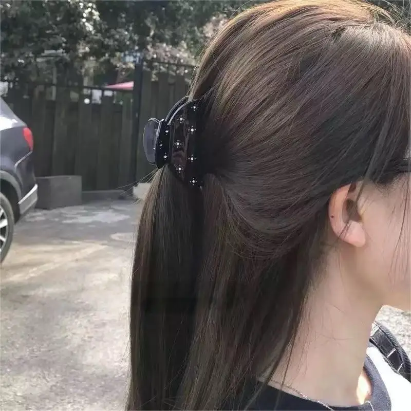 Exquisite Diamond-Studded Hair Clip With Fresh Temperament For Women