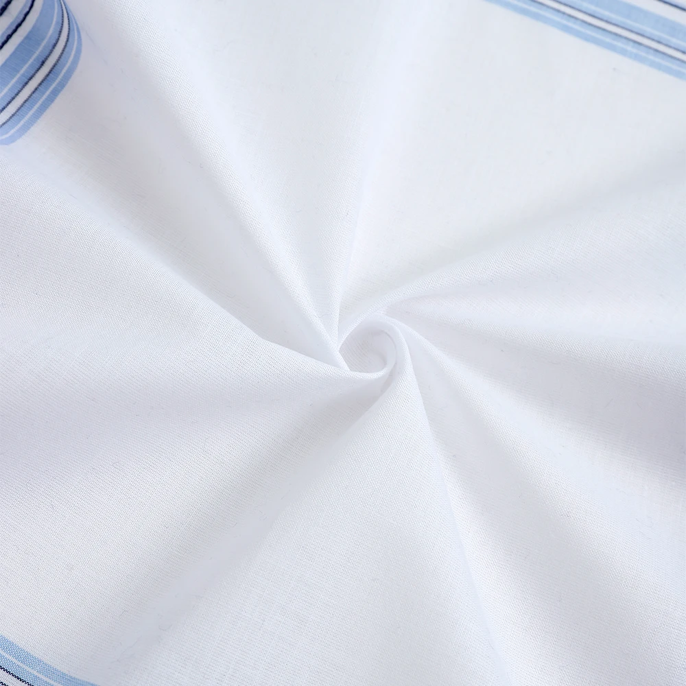 12 Packs of Men's Pure Cotton Handkerchiefs, Soft and Comfortable Handkerchiefs, Wedding Groom's Souvenirs, Sweat-Wiping Flap Pocket Pants Towels