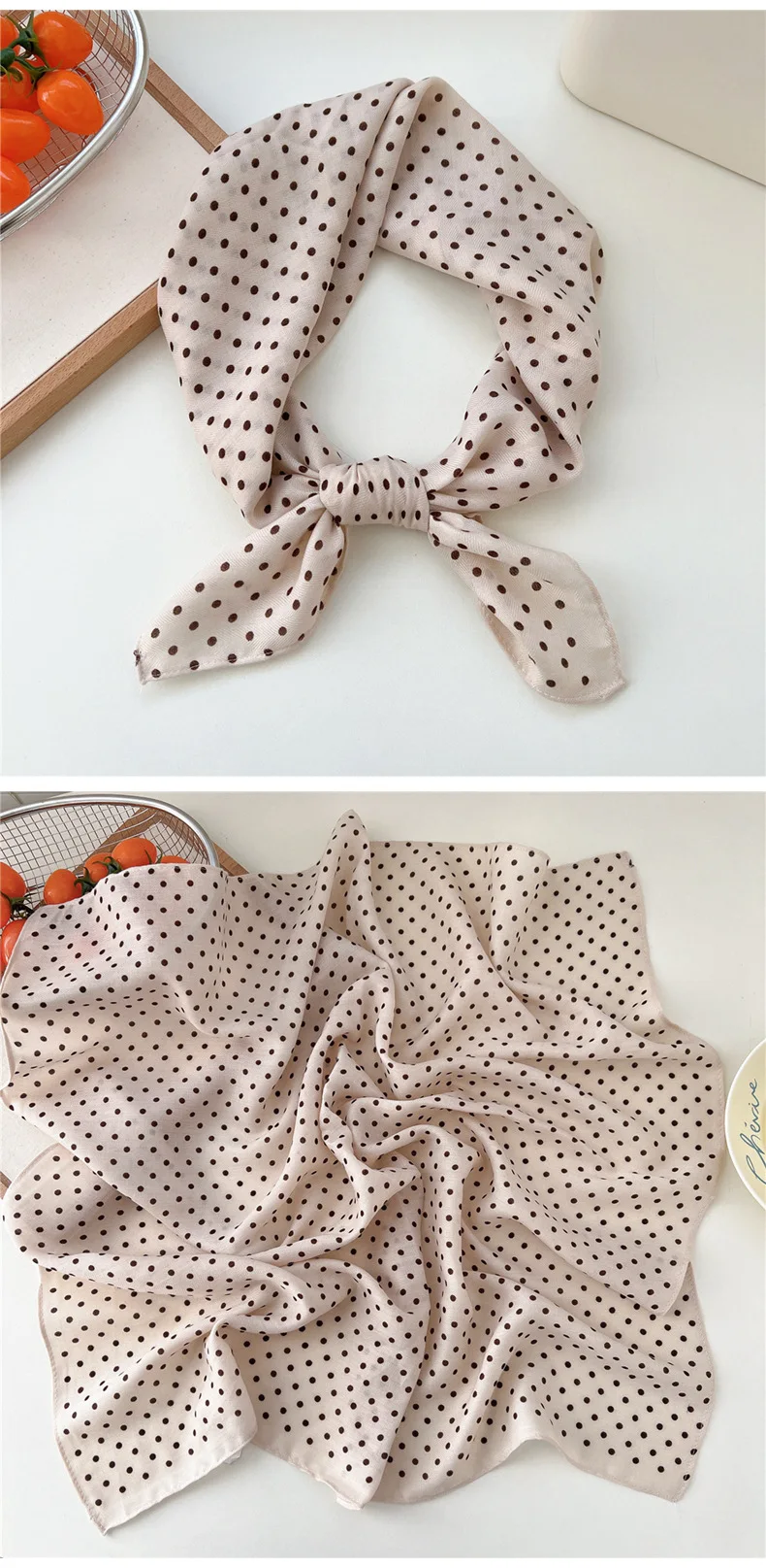 65*65cm Headband Hairband Bandanas Hair Scarf Square Scarf Hairscarf Headscarf Turban Shawl Wrap