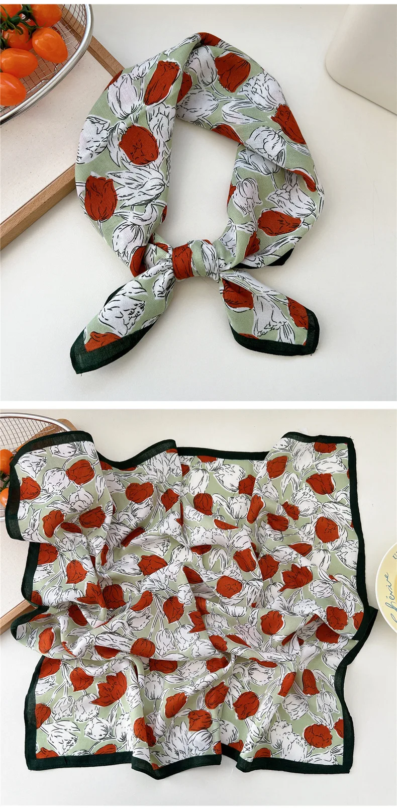 65*65cm Headband Hairband Bandanas Hair Scarf Square Scarf Hairscarf Headscarf Turban Shawl Wrap