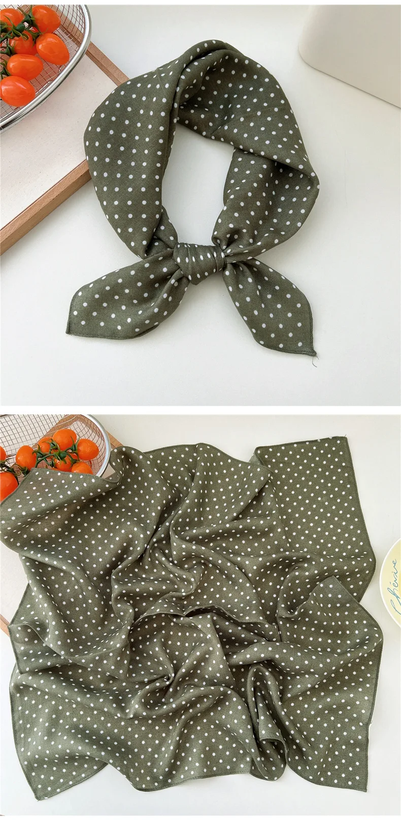 65*65cm Headband Hairband Bandanas Hair Scarf Square Scarf Hairscarf Headscarf Turban Shawl Wrap