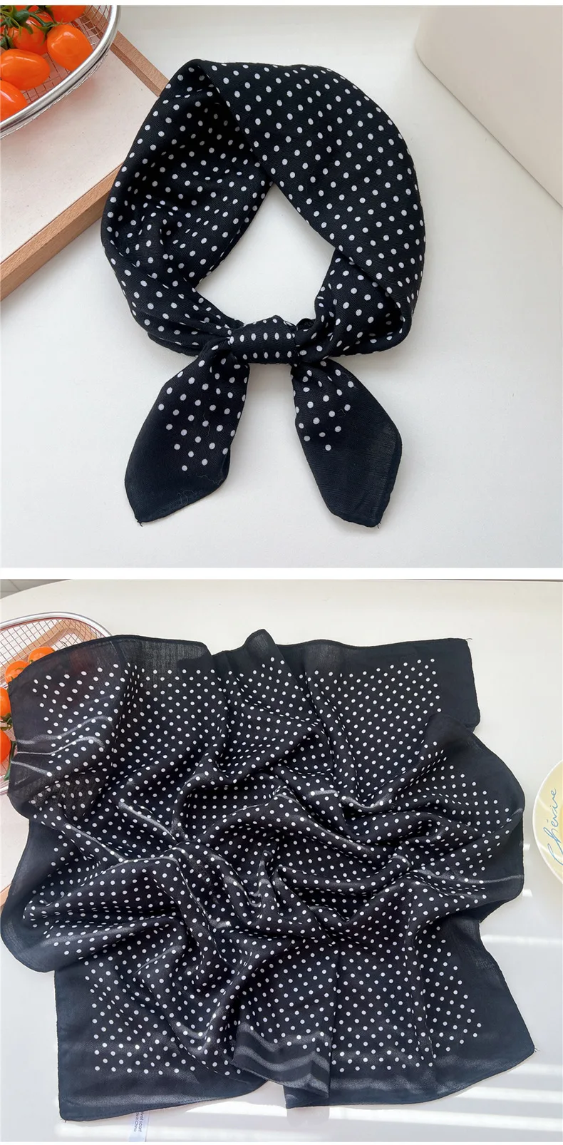 65*65cm Headband Hairband Bandanas Hair Scarf Square Scarf Hairscarf Headscarf Turban Shawl Wrap