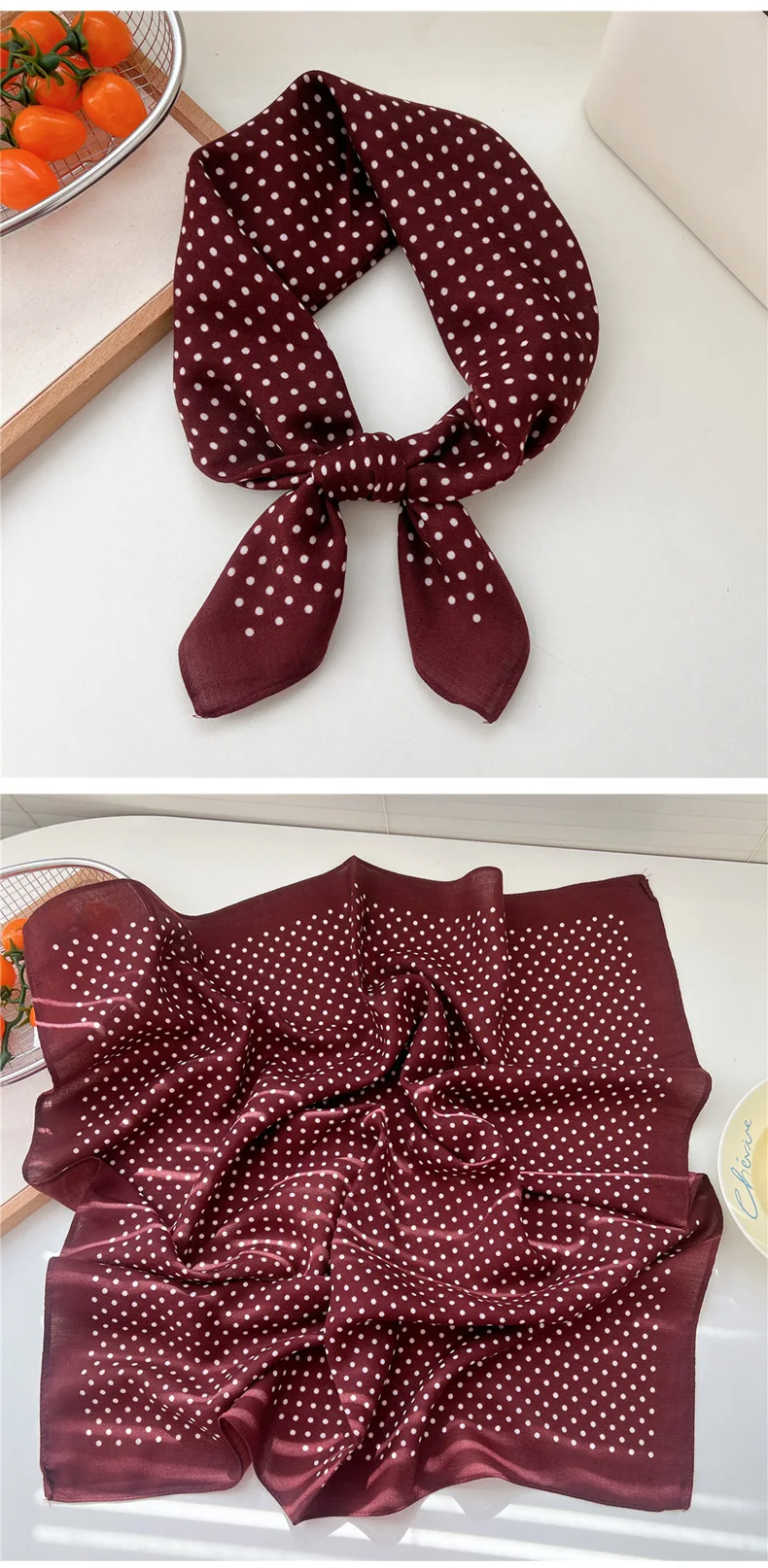 65*65cm Headband Hairband Bandanas Hair Scarf Square Scarf Hairscarf Headscarf Turban Shawl Wrap