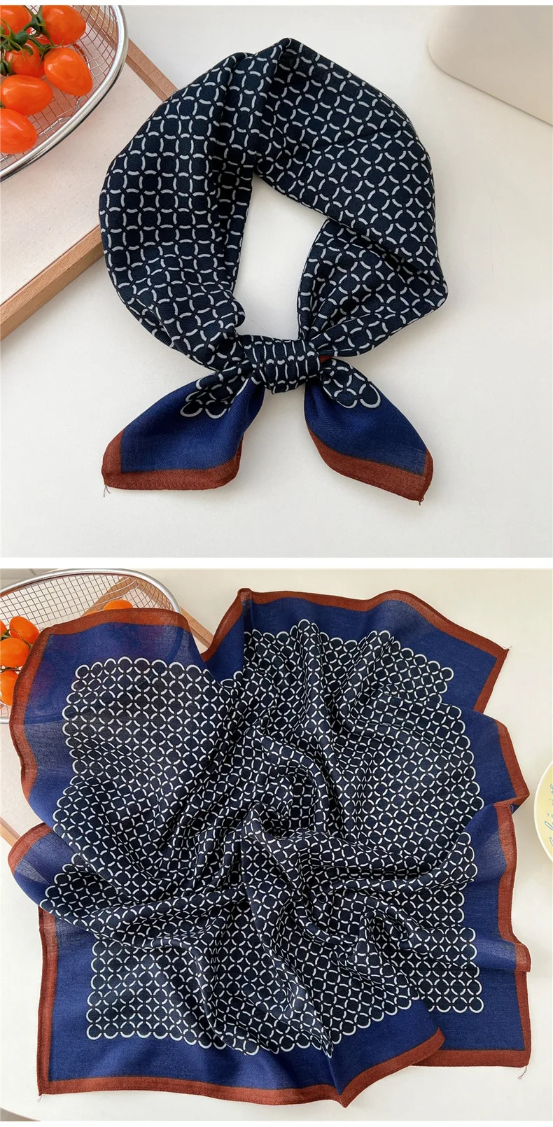 65*65cm Headband Hairband Bandanas Hair Scarf Square Scarf Hairscarf Headscarf Turban Shawl Wrap