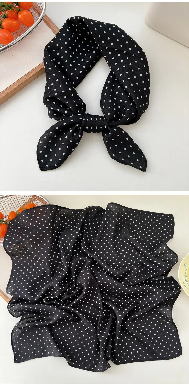 65*65cm Headband Hairband Bandanas Hair Scarf Square Scarf Hairscarf Headscarf Turban Shawl Wrap