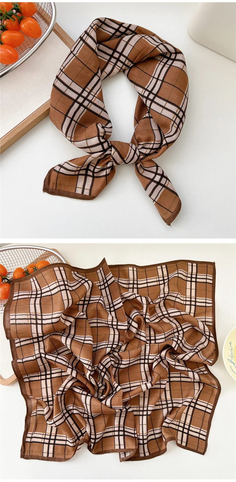 65*65cm Headband Hairband Bandanas Hair Scarf Square Scarf Hairscarf Headscarf Turban Shawl Wrap