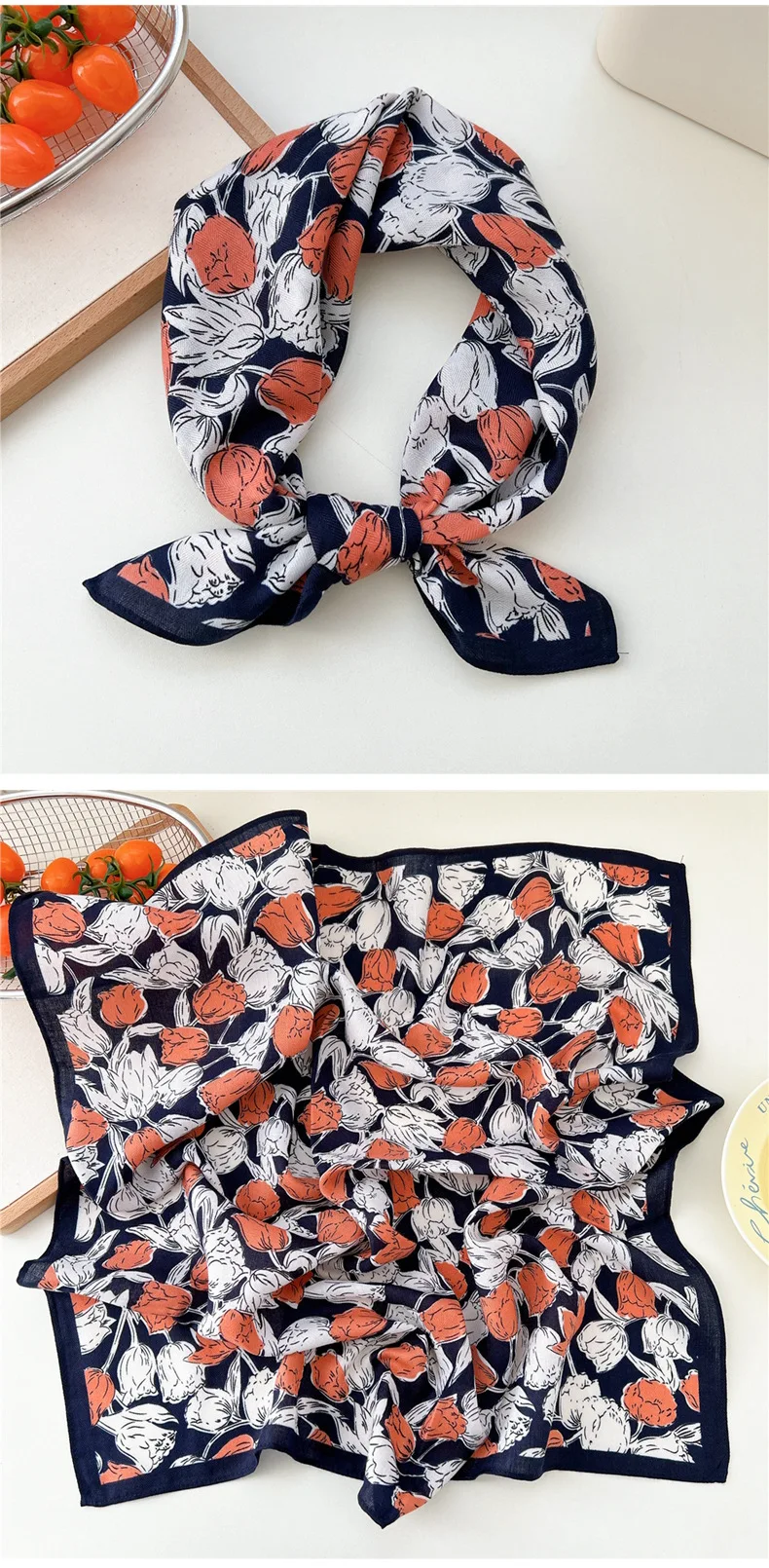65*65cm Headband Hairband Bandanas Hair Scarf Square Scarf Hairscarf Headscarf Turban Shawl Wrap