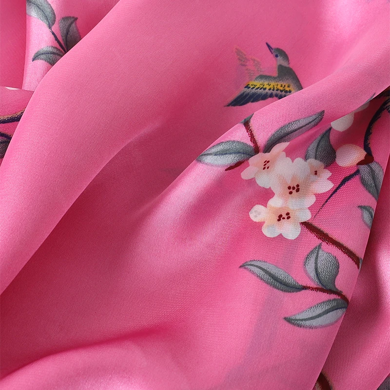 70*70cm Silk Feeling Brand Design Scarf Women Print Shawl Wrap Headkerchief Hijab Female Hair Hand Wrist Bandana Neck Tie
