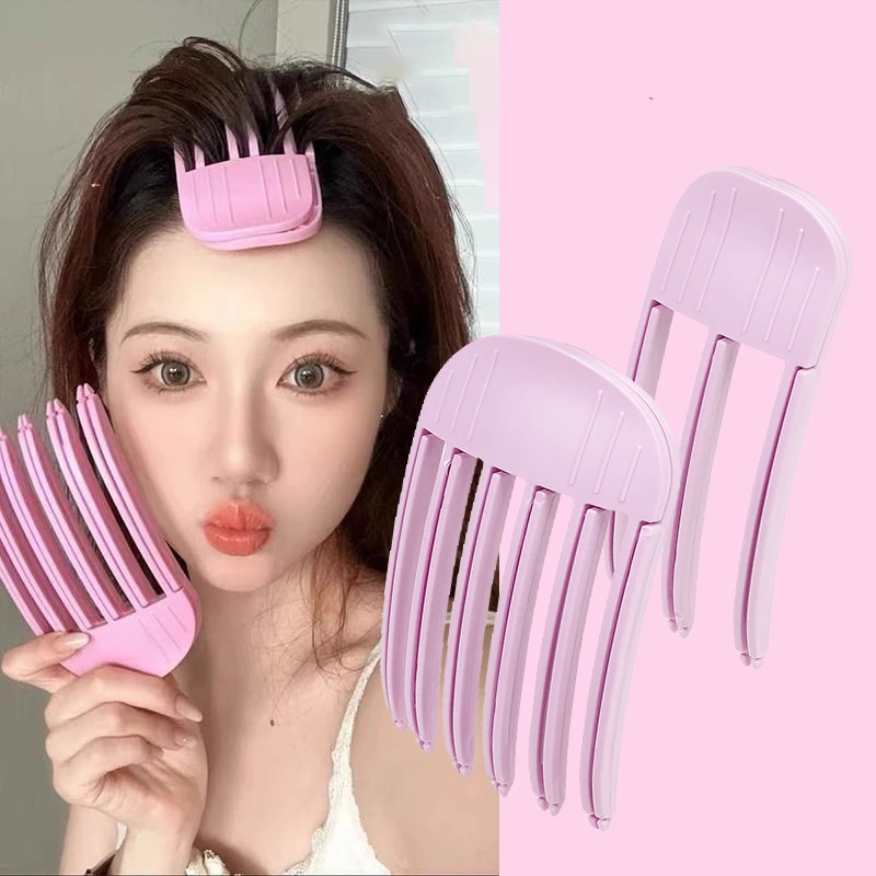 Fluffy Hairpin Hair Roller Curling Bangs Clips Hair Roots Volumizing Hair Clips Women Curling Fixed Shape Clips Fashion Volume