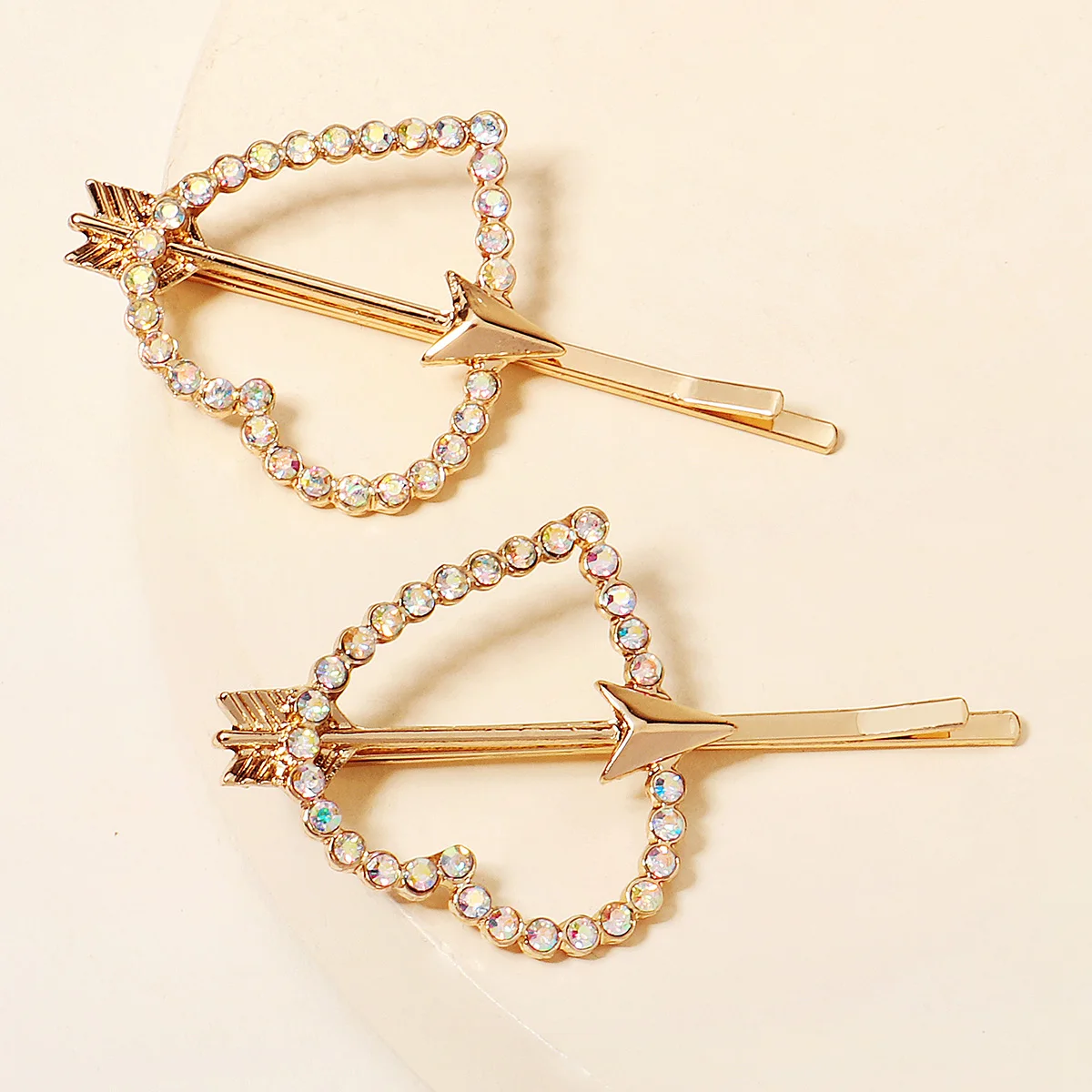 Delicate Rhinestone Sparkling Hair Clip Fashion Bangs Side Clip For Women Daily Girls Hair Accessories As Gifts