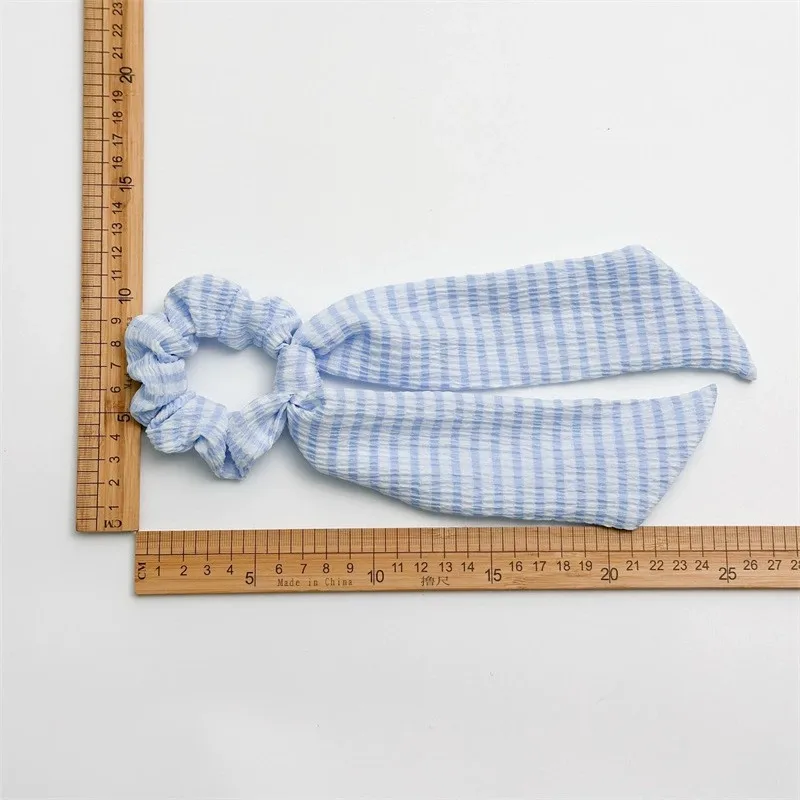 2025 New Year Japanese Mori Girl Style Cute Hair Ribbons For Women Fresh Aesthetic Hair Scrunchies Ribbons For Pigtail