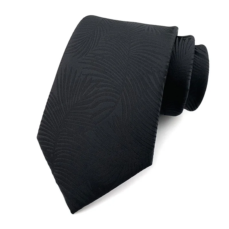 31 Colors Luxury 8CM Mens Necktie Black Color Stripes Floral Plaid Solid Ties For Man Neck Tie For Business Wedding Party