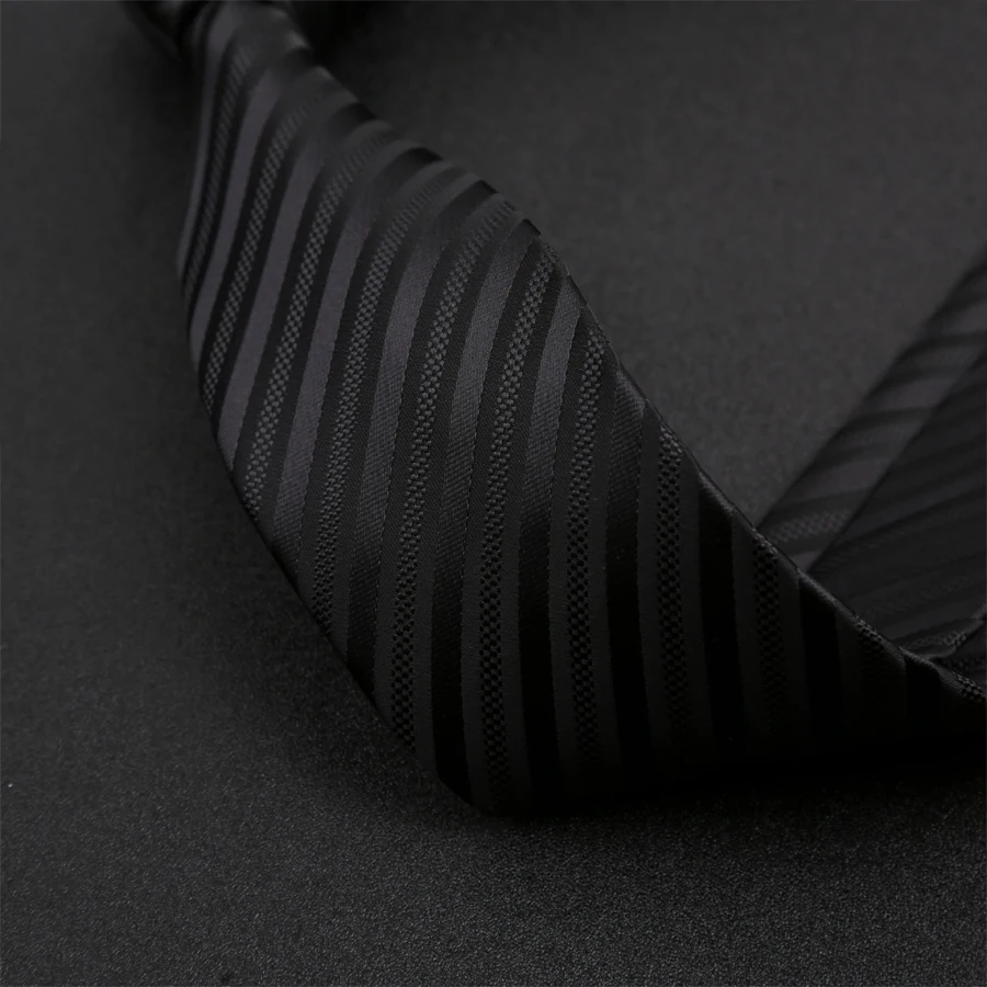 31 Colors Luxury 8CM Mens Necktie Black Color Stripes Floral Plaid Solid Ties For Man Neck Tie For Business Wedding Party