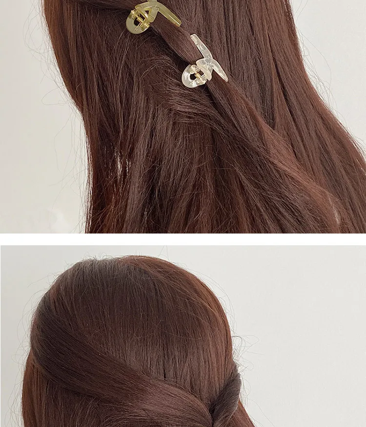 New 4PCS Hair Clip Small Hairpins for A Woman Ladies Hair Clip Barrette Girl Buckle for Hair Claw Accessories