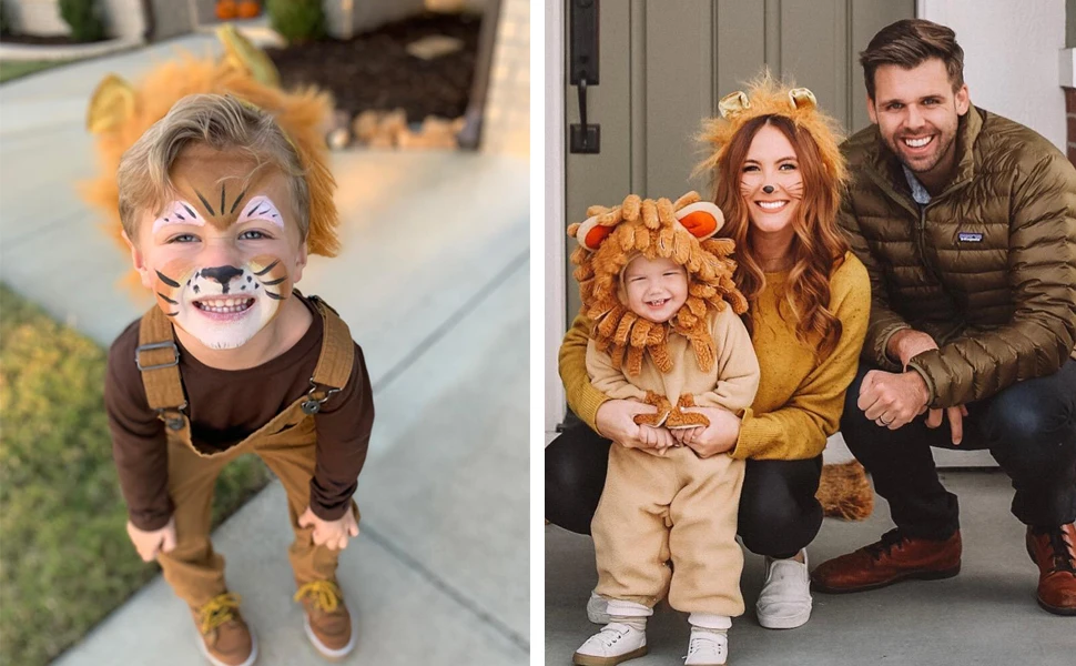 Woman Plush Lion Ear Headband Carnivals Cosplay Animes Character Hair Decor Makeup Live Broadcast Cosplay Party Headpieces