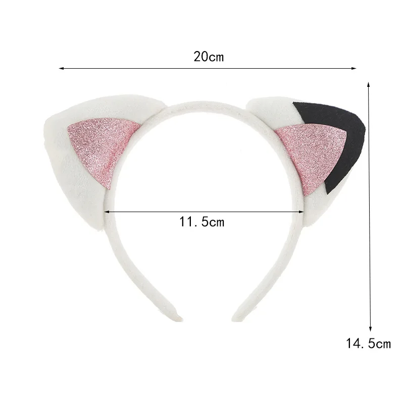 Gabby Dollhouse Headband for Girls Birthday Party Headbands with Cute Ear Cartoon Cosplay Headpiece Halloween Hair Accessories