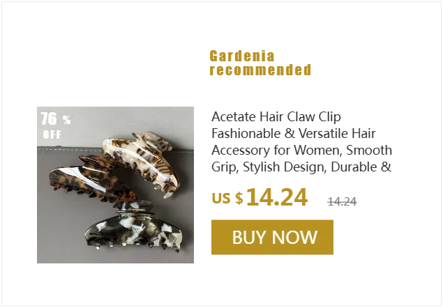 European and American new rhinestone spring clamp rhinestone disc hair luxury high-end spring ponytail clip