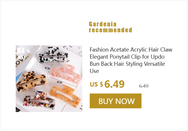 European and American new rhinestone spring clamp rhinestone disc hair luxury high-end spring ponytail clip