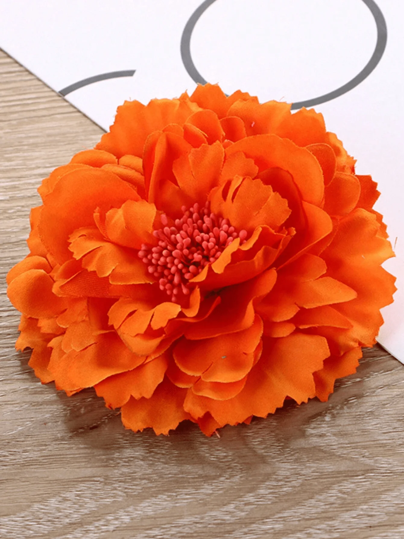 Fashion Peony Flower Women Hair Clip DIY Straw Hat Accessories Beach Holiday Bohemia Emulation Girl Hair Barrettes Headband