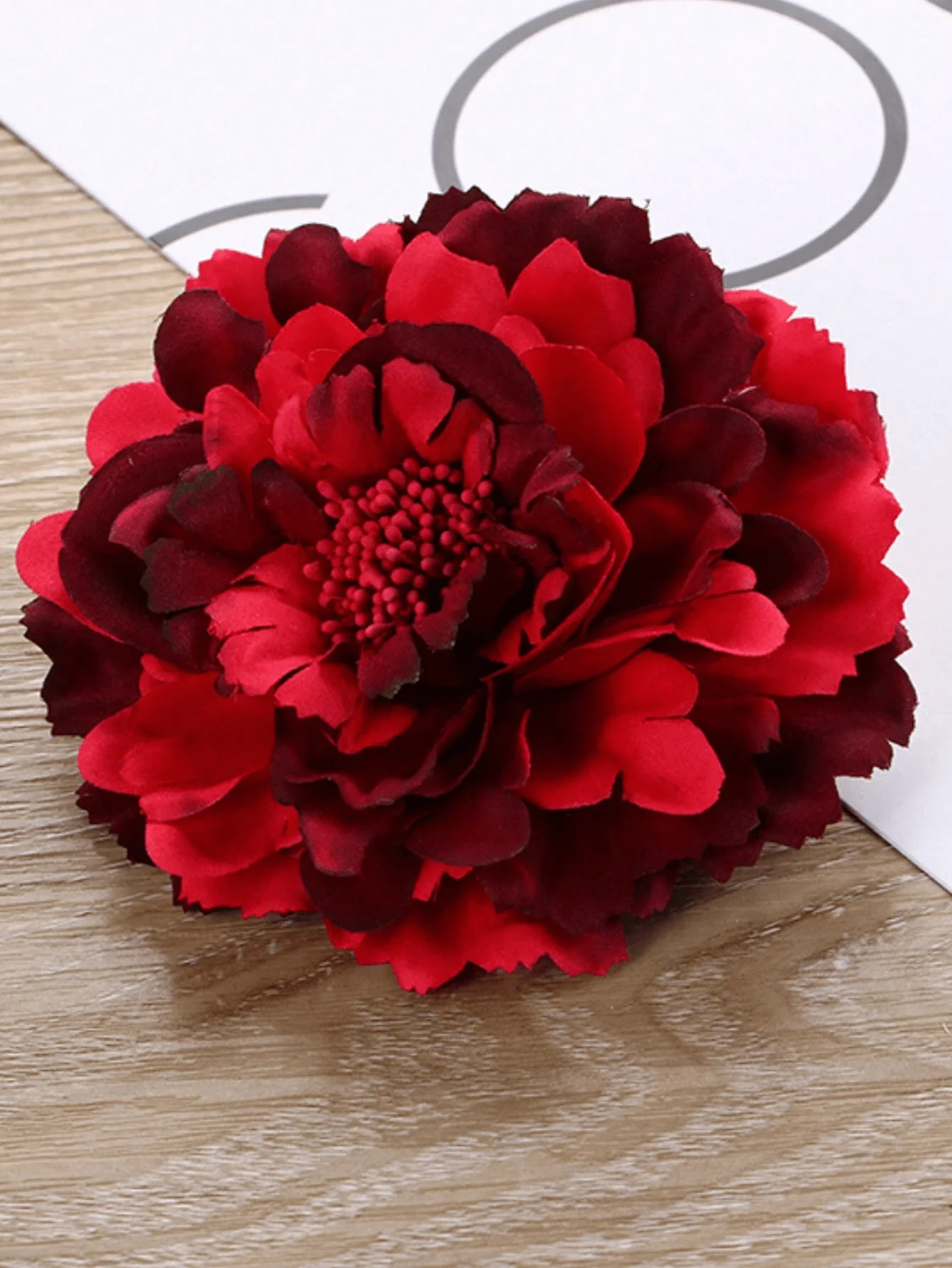 Fashion Peony Flower Women Hair Clip DIY Straw Hat Accessories Beach Holiday Bohemia Emulation Girl Hair Barrettes Headband