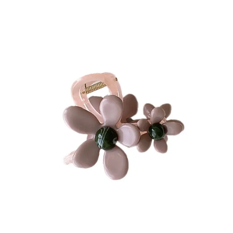 1pc Super fairy flower Korean style grab clip women's new hair clip with high-end temperament and shark clip hair accessory